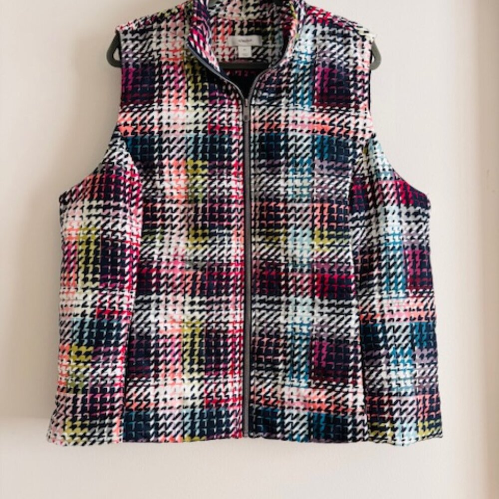 cj banks puffer vest - 2X